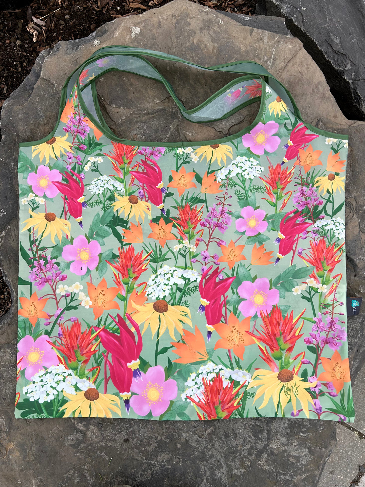 Wildflowers of the Rockies: Reusable Tote Bag