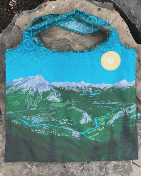 Your Choice: Set of 2 Tote Bags ⌲ Explore the Rockies, Wildflowers of the Rockies